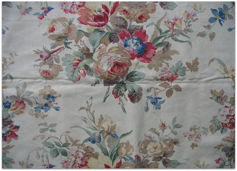 Laura Ashley Rich Country Rose Curtain Upholstery Fabric 1 Yard Ebay