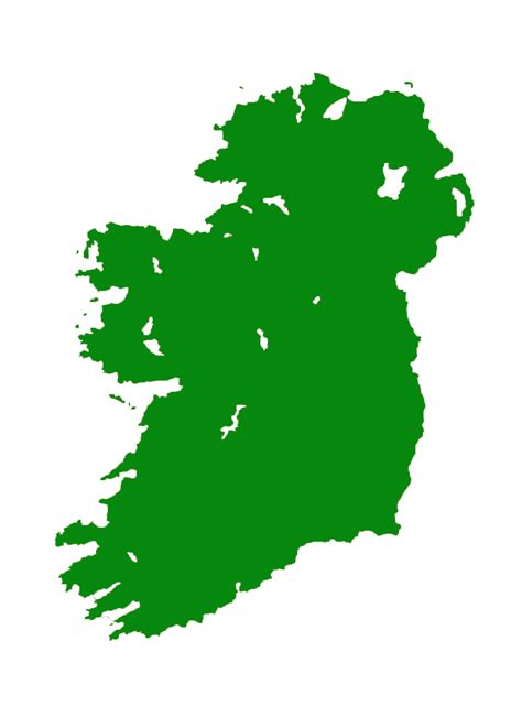 Free Stock Photo 8104 Irish Map Freeimageslive