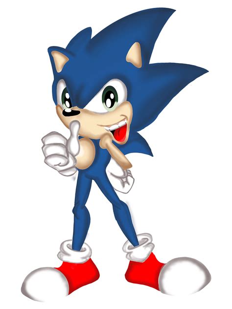 Heres A Sonic I Drew In Ken Penders Art Style Sonicthehedgehog