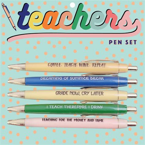 Teachers Pen Set Fun Club