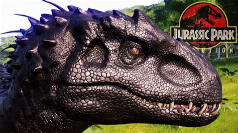 Indominus Rex Full Black Indominus Primer Dinosaurio HÍbrido De Color Negro Jurassic Park