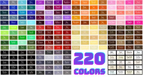 Https://tommynaija.com/paint Color/paint Color Hex Codes