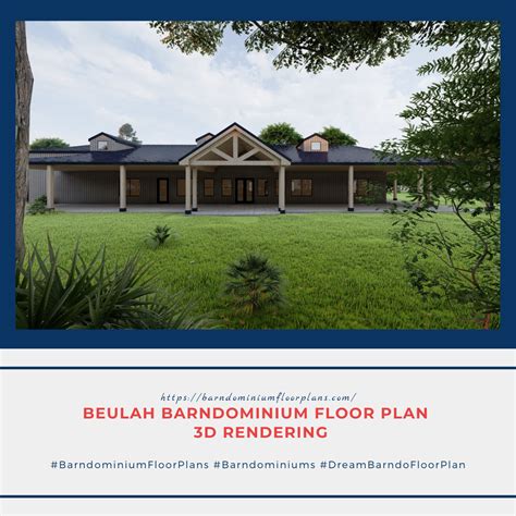 Beulah Barndominium 3000 Sq Ft Floor Plan With 2nd Floor Loft In 2021