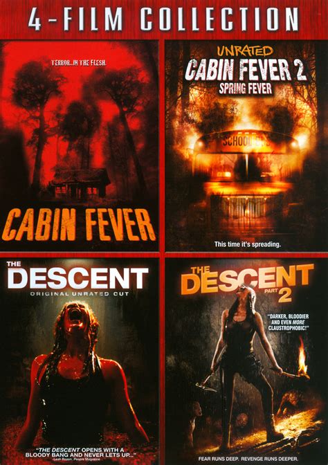 Best Buy Cabin Fevercabin Fever 2descentdescent 2 4 Discs Dvd
