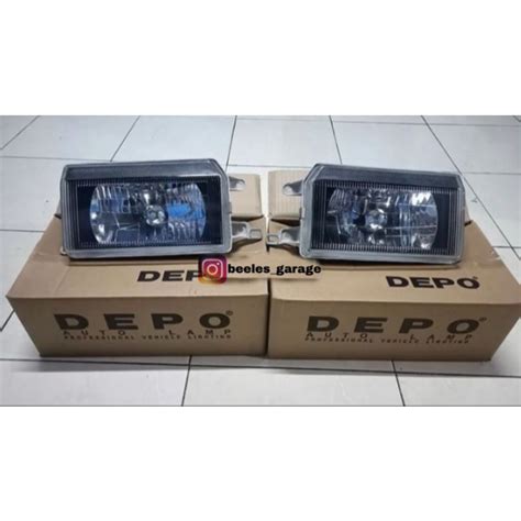 Jual Headlamp Kristal Kijang Super Grand Black Smoke Shopee Indonesia