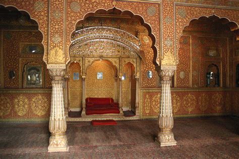 Interior Of The Red Fort In Bikaner Sensaos Flickr