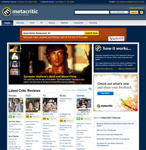 Metacritic Redesign Brings Out the Hate | Smiley Cat