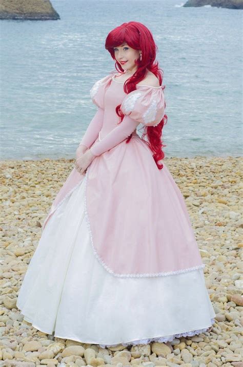 The Little Mermaid Ariels Pink Gown Disney Princess Dresses Ariel