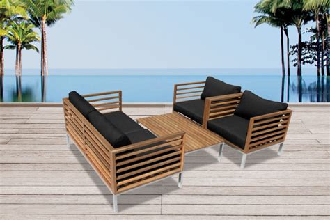 Diese schlichten sitzgruppen eignen sich besonders für kleinere balkone oder sitzplätze. Holz Gartenmöbel - Lounge - Sessel - Stuhl - Tisch - Bank ...