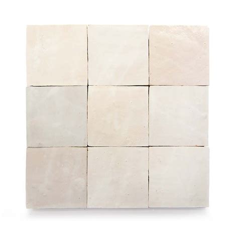 Casablanca White Zellige Handmade Moroccan Tile From Zia Tile In 2022 Zellige Tile Neutral