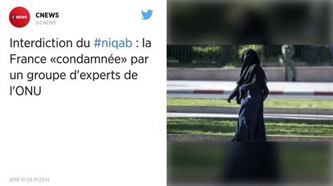 Interdiction Du Niqab La France Condamnée Par Un Groupe Dexperts De Lonu Vidéo Dailymotion