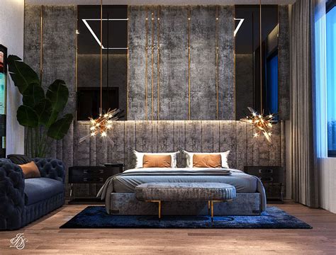 Camera da letto moderna e dal design originale. Boiserie per Camera da Letto: 50 Idee Che vi ...
