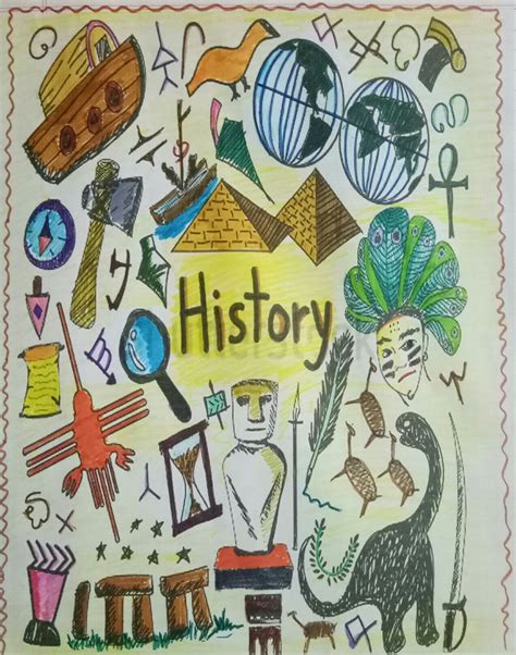 History Love Handmade Coverpage History History Book Cover History