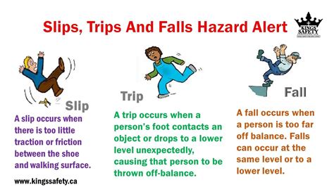 Stay Away From Slips Trips And Falls By Keeping The Work Environment