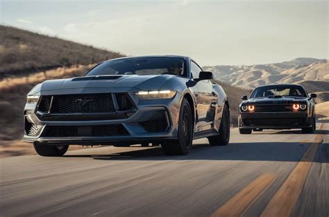 2024 Ford Mustang Gt Performance Vs 2023 Dodge Challenger Rt Scat Pack