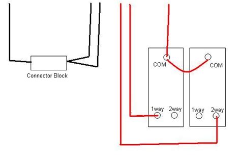 Wiring 3 way switch for two locations note: 2-gang light switch replacement | DIYnot Forums