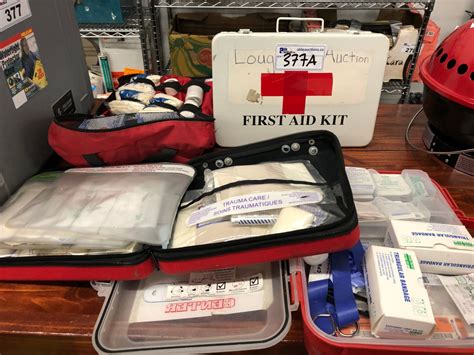 4 Industrial First Aid Kits Able Auctions