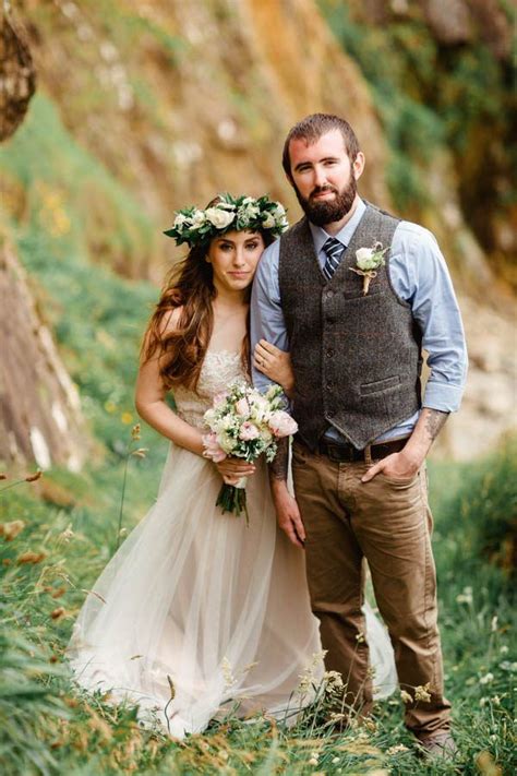 ethereal irish elopement at connor pass junebug weddings mens wedding attire groom wedding