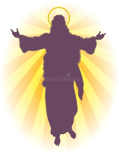 Jesus Silhouette Stock Illustration Illustration Of Messiah 10809793