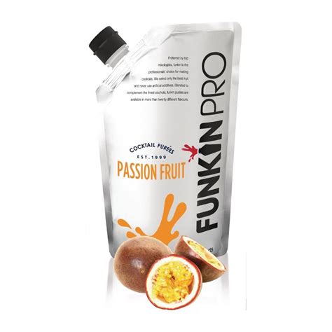 Funkin Puree Passion Fruit 1kg 1ltr Cf724 Go For Green Food And Drink