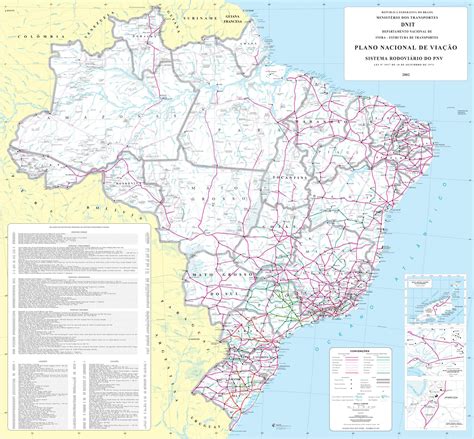 Road Map Of Brazil Roads Tolls And Highways Of Brazil