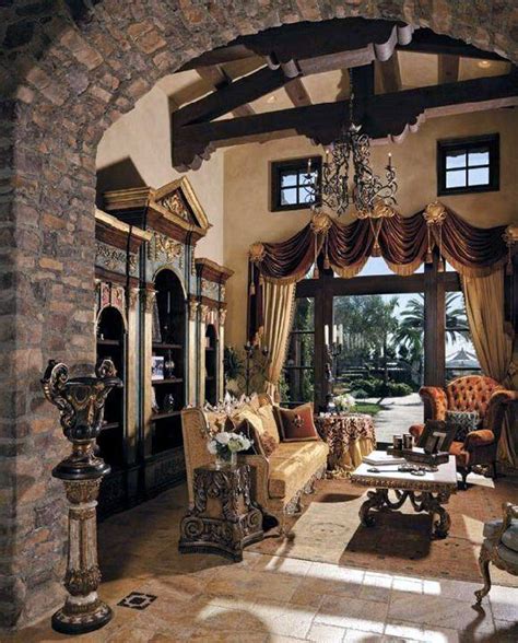 51 Calm And Artistic Tuscan Interior Design Tuscan Living Rooms