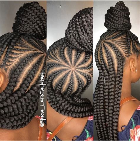 Mainly, it does not require a lot of time to get. Stunningly Cute Ghana Braids Styles For 2020 | Ghana ...