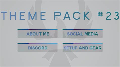Twitch Panel Theme Pack 23complete Album Here Behance