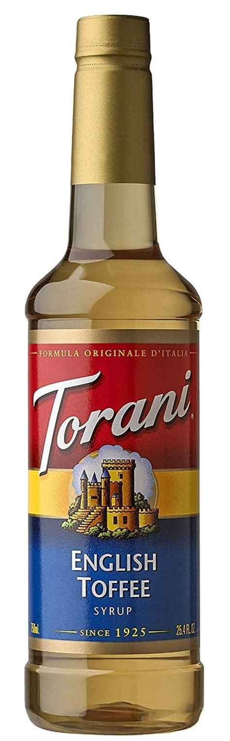 Torani English Toffee Syrup