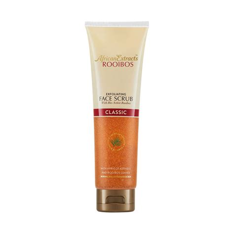 African Extracts Rooibos Classic Exfoliating Face Scrub 150ml Med365
