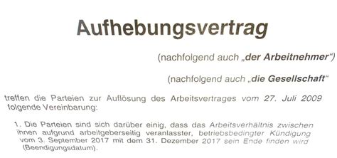 Hier finden sie kostenlos einen aufhebungsvertrag für den mietvertrag (muster). Der Aufhebungsvertrag: Klassischer Stolperstein - auch für ...