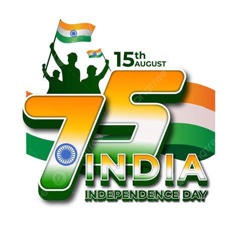india independance day vector hd images greeting text of happy 75th india independence day