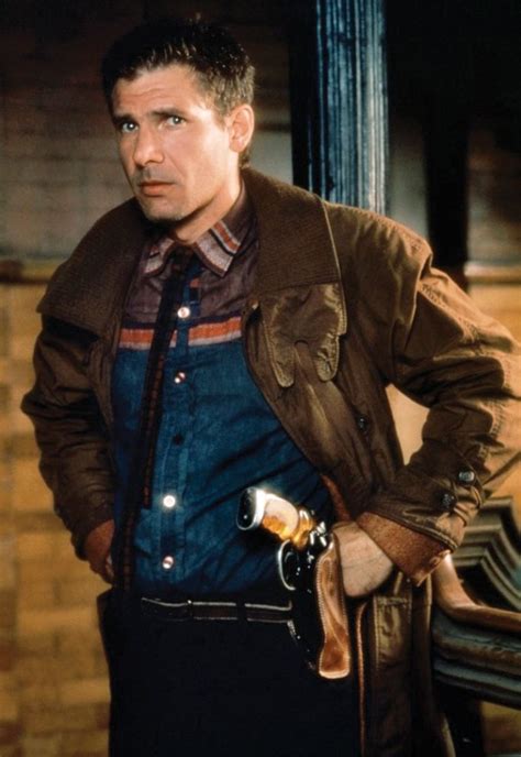 Harrison Ford As Rick Deckard In Blade Runner 1982 Deckard Blade