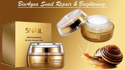 Bioaqua Snail Repair And Brightening Skin Glow Cream Review Bioaqua