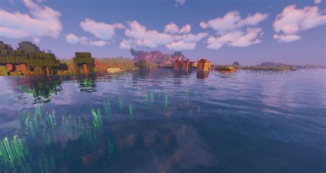 Top Light Blue And Realistic Water Shaders In Minecraft