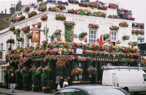 The Churchill Arms And Chiswick Ales And Stout In London