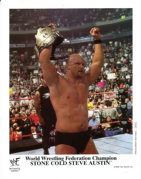 World Wrestling Federation Champion Stone Cold Steve Austin 1998