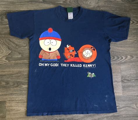Vintage South Park Shirt 1997 Oh My God They Killed Kenny Comedy