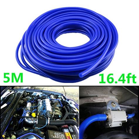 5m164 Ft Blue Universal Silicone Fuelair Vacuum Hoselinepipetube