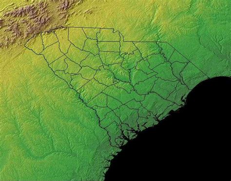 South Carolina Geography South Carolina Regions And Landforms