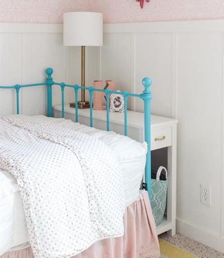 Home Dzine Bedrooms Diy Nightstand For A Small Bedroom