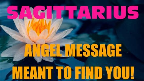 Sagittarius Angel Message Meant To Find You January 2024 Youtube