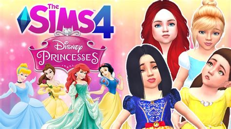 Sims 4 Lets Create Disney Princesses Sims Baby Sims 4 Sims Images And
