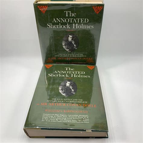 The Annotated Sherlock Holmes By Doyle Volumes W Slip Cover Ebay