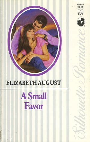 A Small Favor By Elizabeth August FictionDB