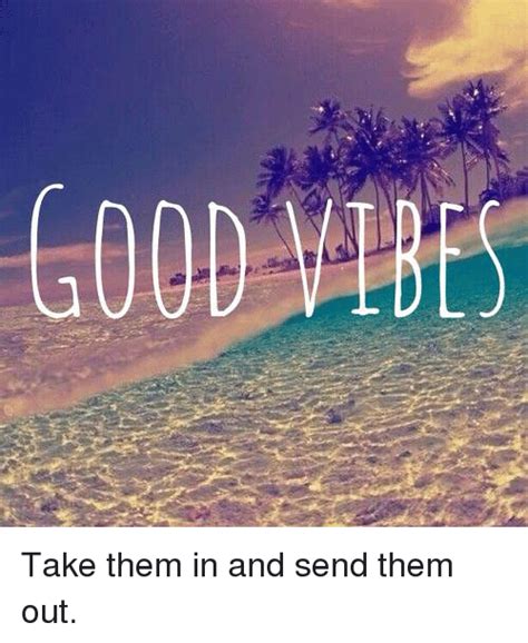 Memes Good And Good Vibes Good Vibes Take Them In And Send Them