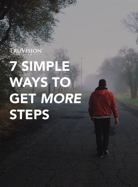 7 simple ways to get more steps truvision health truvision health fitness tips for women