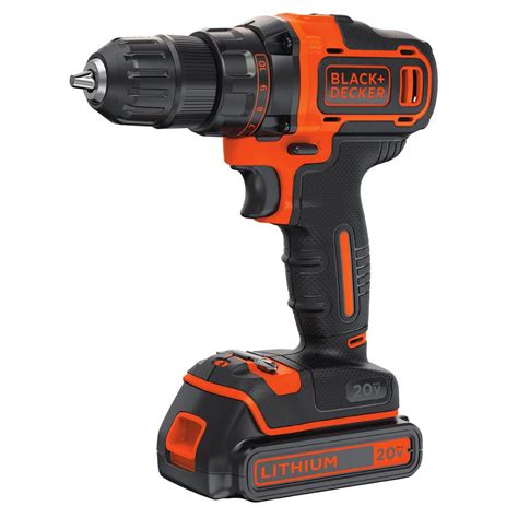 Blackdecker 20 Volt Max Lithium Ion Cordless 38 In Drilldriver With