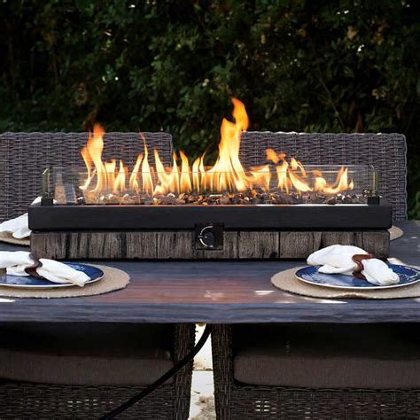 Fire pits come in a range of shapes and sizes, and you'll need to purchase a cover to fit yours well. Northwoods Decorative Table Top Firepit - Costco. $160.00 ...