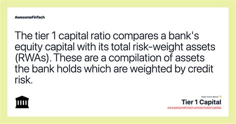 Tier 1 Capital Awesomefintech Blog